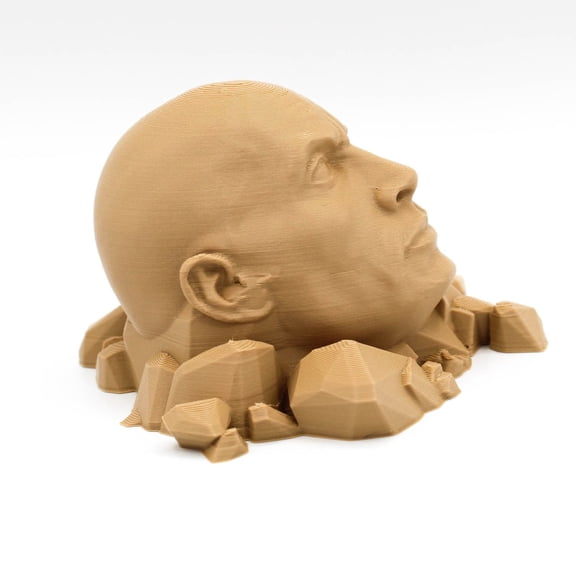 Clever Contraption Dwayne Johnson Figurine – Iconic Pose Statue, PLA Plastic