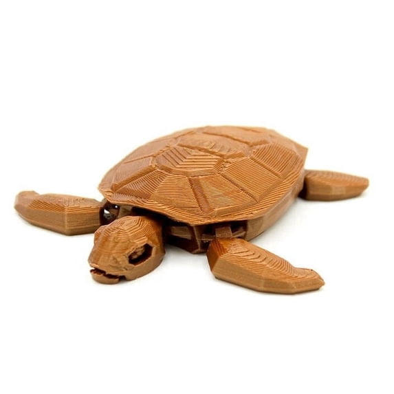Clever Contraption Friendly Fidget Sea Turtle – Flexible Novelty for & Teens
