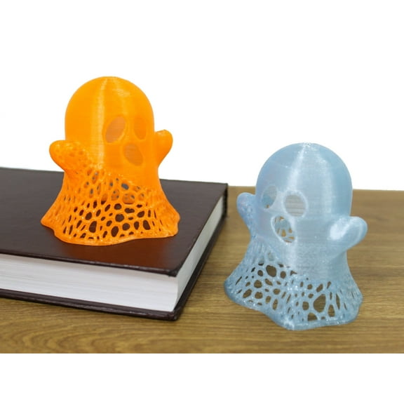 Clever Contraption Jumbo Ghost Figurines – Decorative Spooky Poltergeist Statues for Halloween Decor