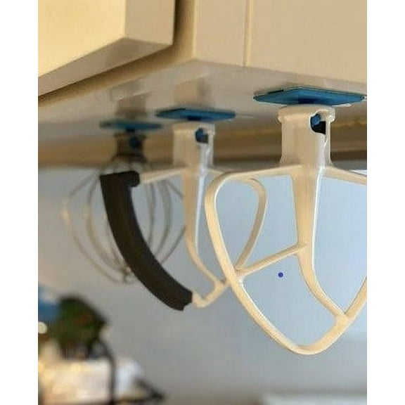 Clever Contraption KitchenAid Mixer Attachment Tool Hangers – Set of 3 | Durable PLA Plastic
