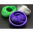 thumbnail image 1 of Clever Contraption Mini Gyro Fidget Keychains | Set of 3 Portable Spinners for Kids & Adults, 1 of 10