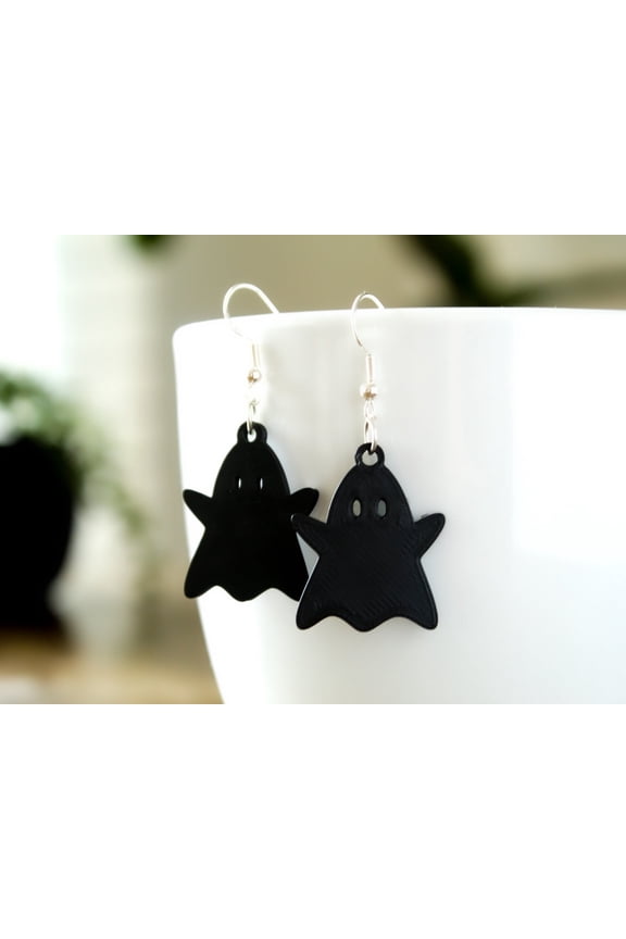 Clever Contraption Spooky Ghost Dangle Earrings – Halloween Jewelry for Teens & Adults