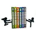 thumbnail image 1 of Clever Contraption Stick Figure Bookends | Karate-Themed Martial Arts Book Stopper – Minimalist Home Decor, 1 of 9