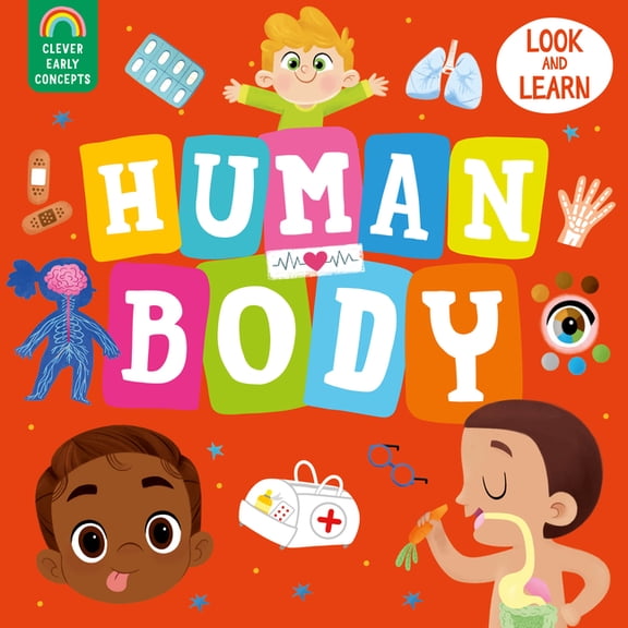 Clever Early Concepts Human Body, (Board Book)