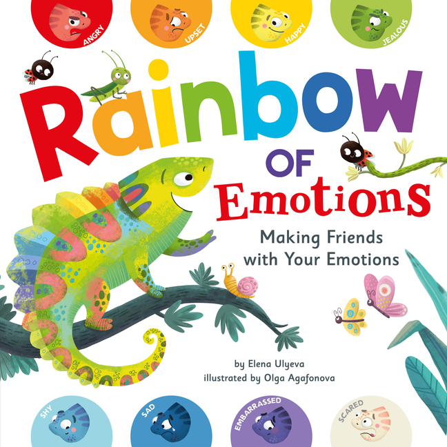Clever Emotions Rainbow of Emotions, (Board Book) - Walmart.com
