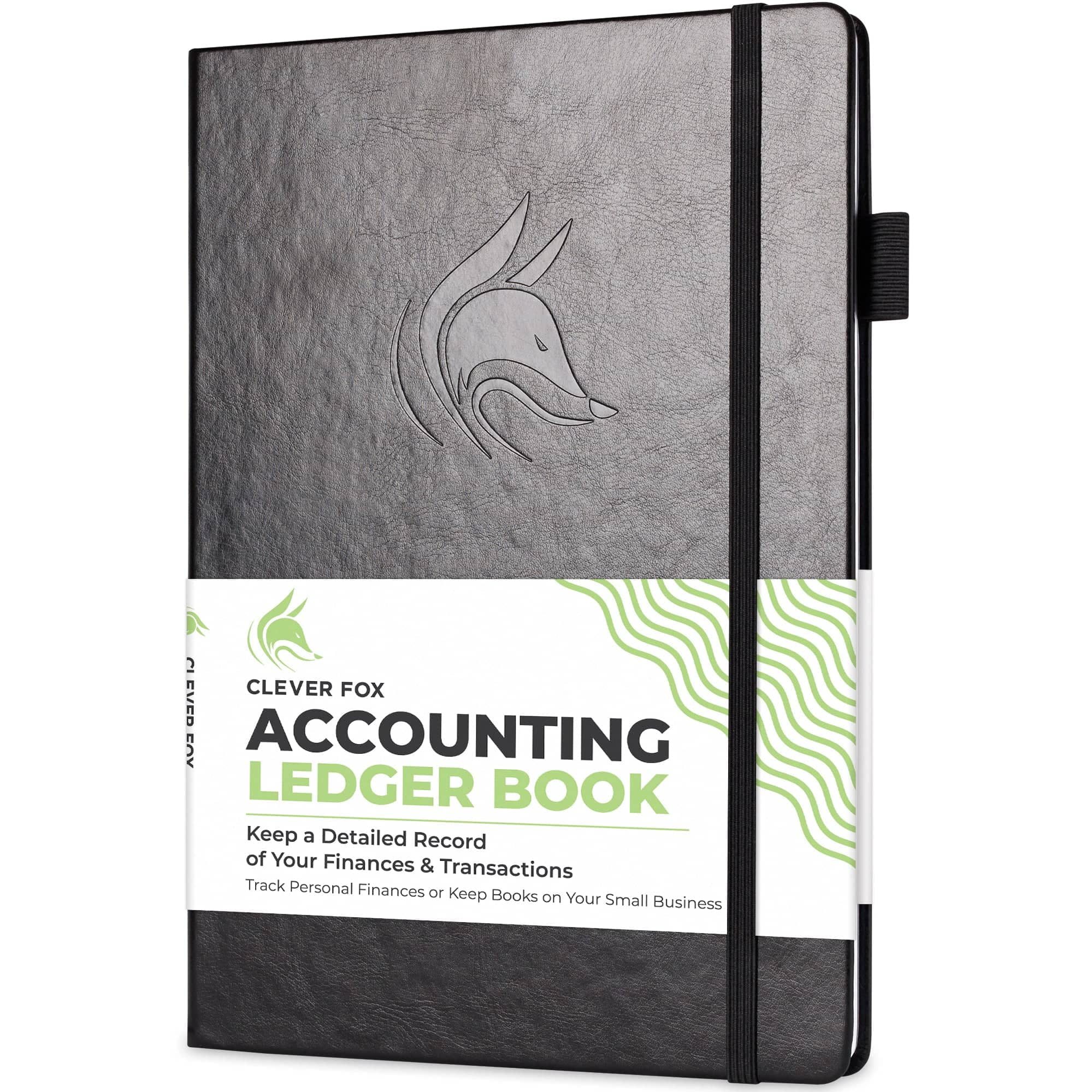 Clever Fox Accounting Ledger Book