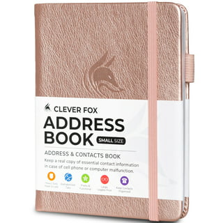 Address Book: Address Book Directory, Name And Address Book, Address Phone  Book, The Contact Book, Black Cover (Paperback)