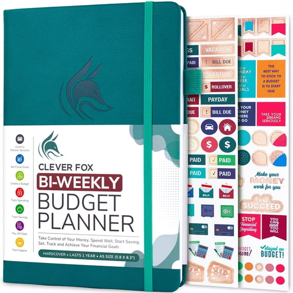 Clever Fox Bi-Weekly Budget Planner