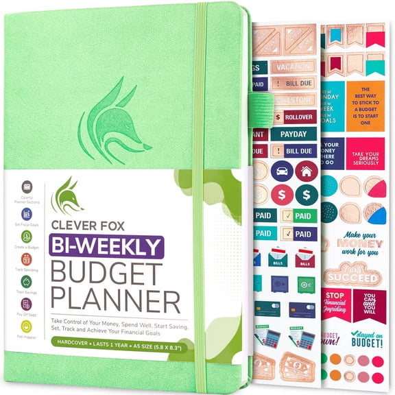 Clever Fox Bi-Weekly Budget Planner