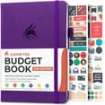 thumbnail image 1 of Clever Fox Budget Book 2.0 - Financial Planner Organizer & Expense Tracker Notebook. Money Planner for Monthly Budgeting and Personal Finance. Colored Edition, Compact Size (5.3" x 7.7") - Purple, 1 of 6