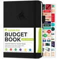 thumbnail image 1 of Clever Fox Budget Book 2.0, Monthly Budget Planner & Expense Tracker, Colored Edition, 5.3" x 7.7", Black, 1 of 8