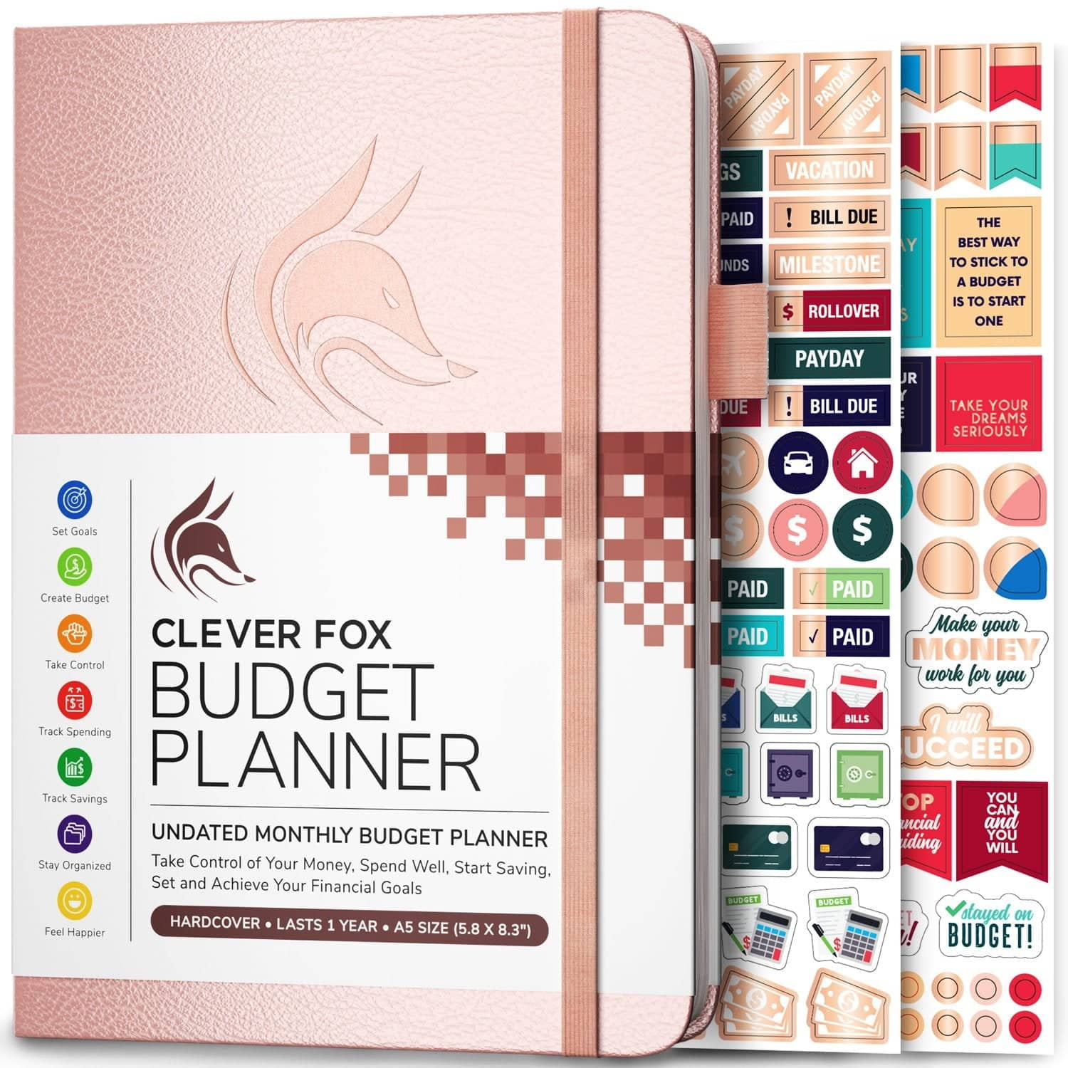 Clever Fox Budget Planner Walmart Clever fox budget planner walmart