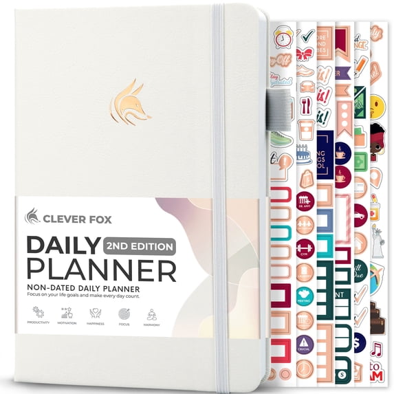 Clever Fox Daily Planner 2nd Edition