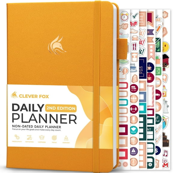 Clever Fox Daily Planner 2nd Edition