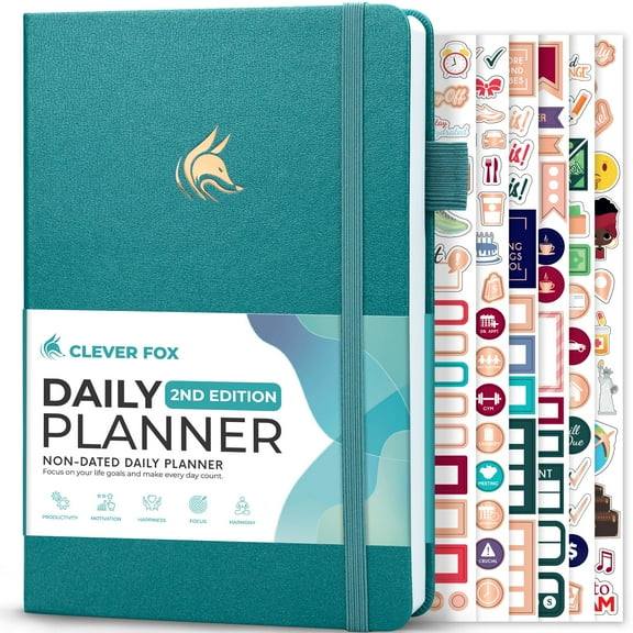 Clever Fox Daily Planner 2nd Edition
