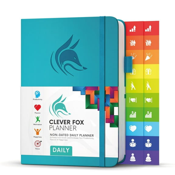 Clever Fox Daily undated planner