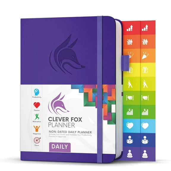 Clever Fox Daily undated planner