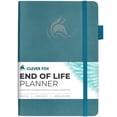 thumbnail image 1 of Clever Fox End of Life Planner, When I Die Organizer 5.8”x8.3” Dark Teal, 1 of 7