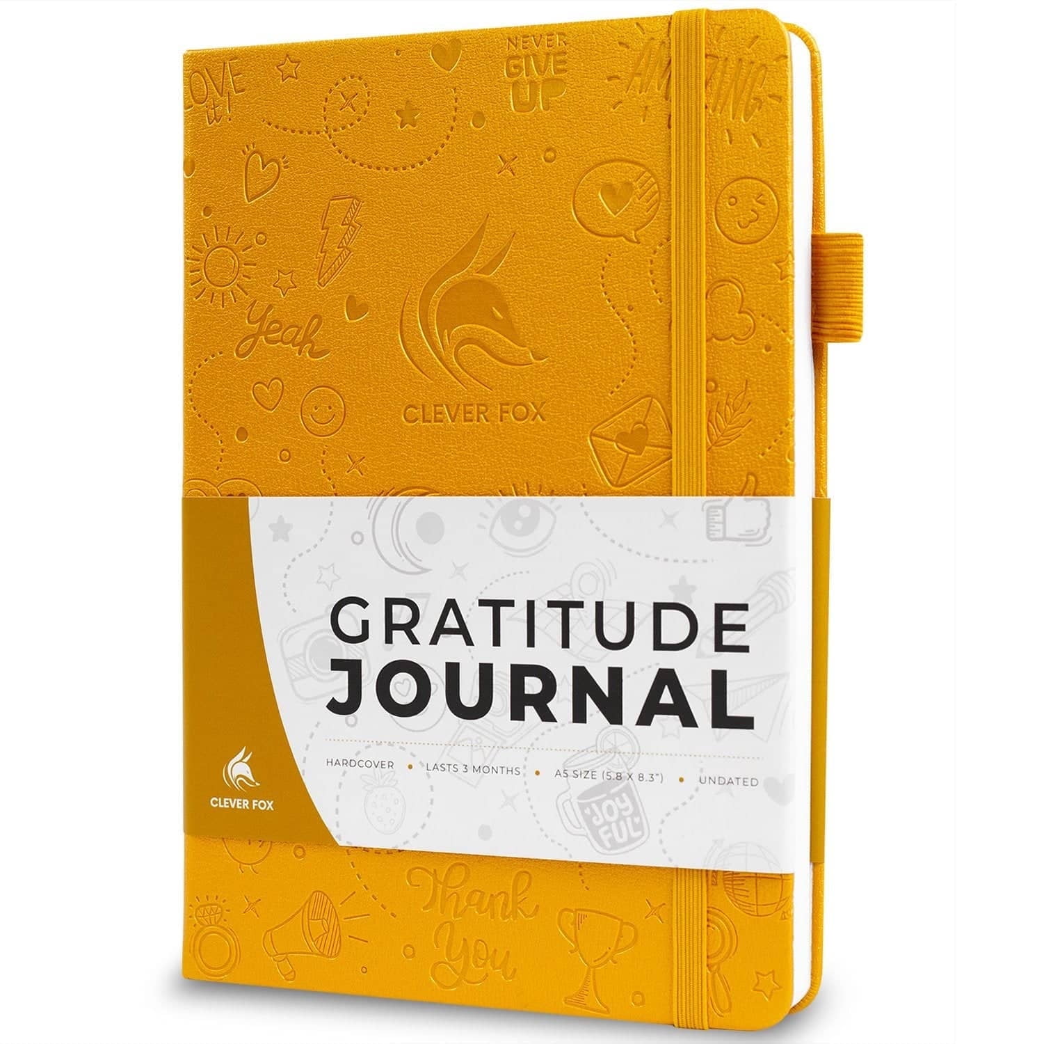 Walmart discounts of Clever Fox Gratitude Journal - Quality Paper Happiness and Positivity Daily Journal
