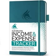 Clever Fox Income & Expense Tracker - Accounting & Bookkeeping Ledger Book