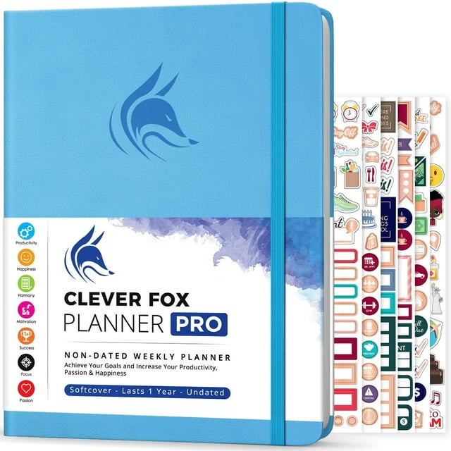 Clever Fox Planner PRO – Blue