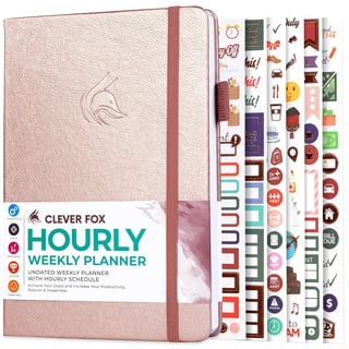 Clever Fox Planner PRO 2nd Edition – Undated Weekly Agenda Planner for  Setting Goals, Tasks & Time Management – Life Organizer with To-do Lists 