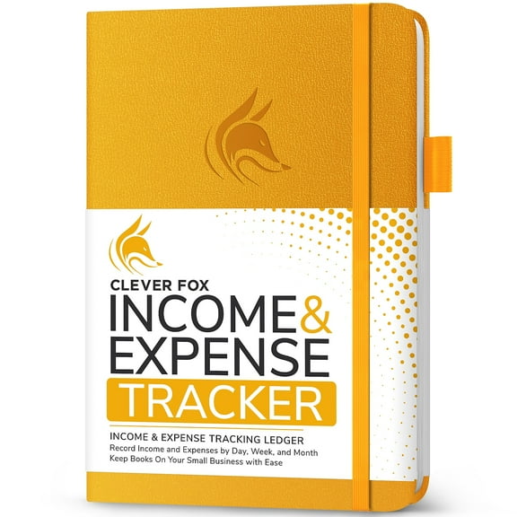 Clever Fox Record Book 5.98" x 8.3" Amber Yellow (CF-INET-A5-AY)