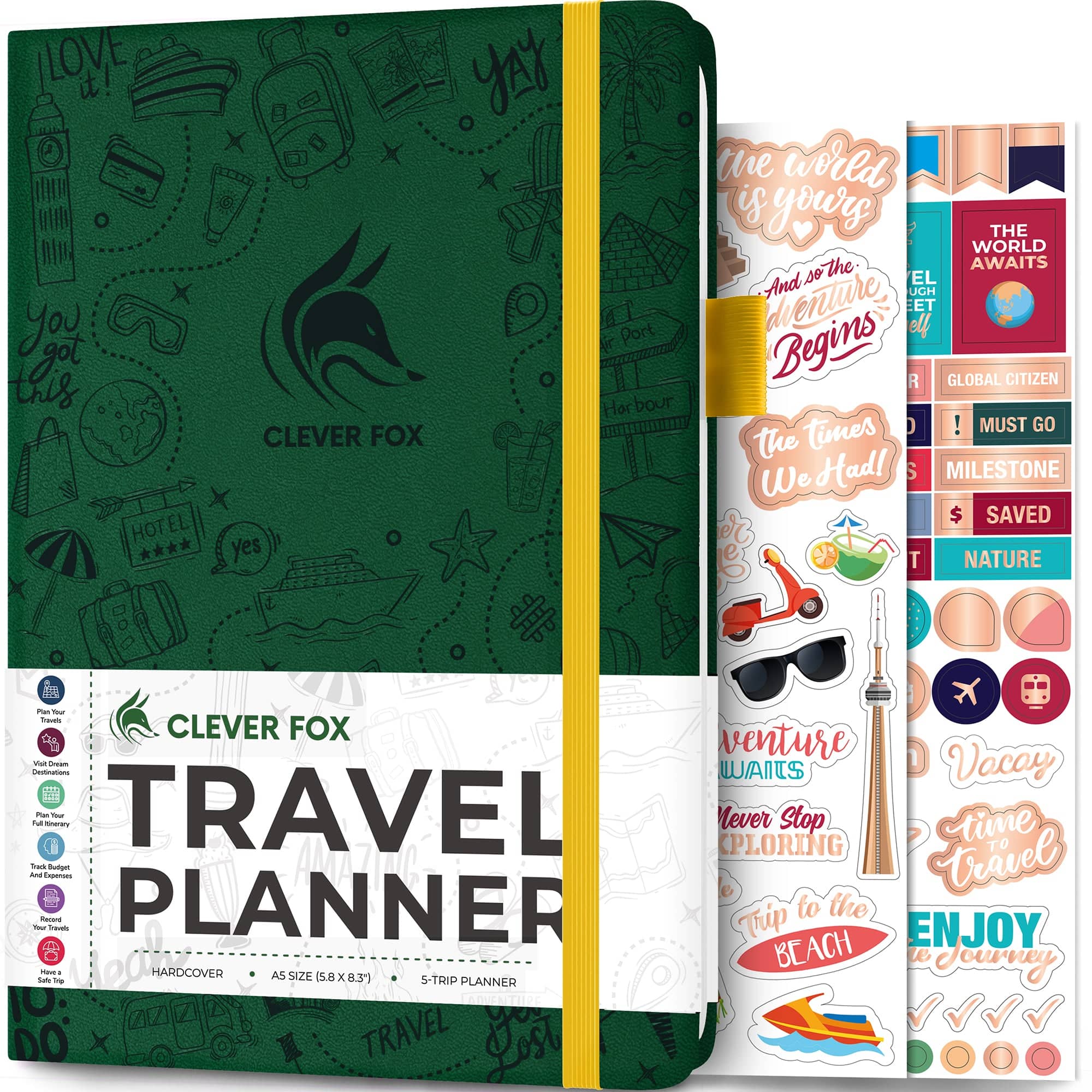 Clever Fox Travel Journal 