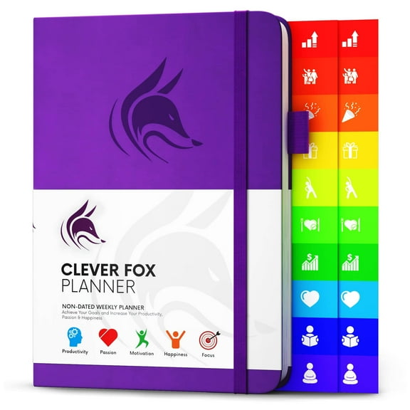 Clever Fox Undated Weekly Planner