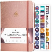 Clever Fox Wellness Planner - Rose Gold