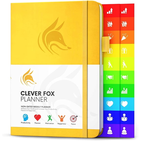 Clever Fox undated Weekly Planner
