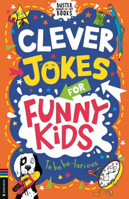 Buster Laugh-A-Lot Books Clever Jokes for Funny Kids, Book 1, (Paperback)