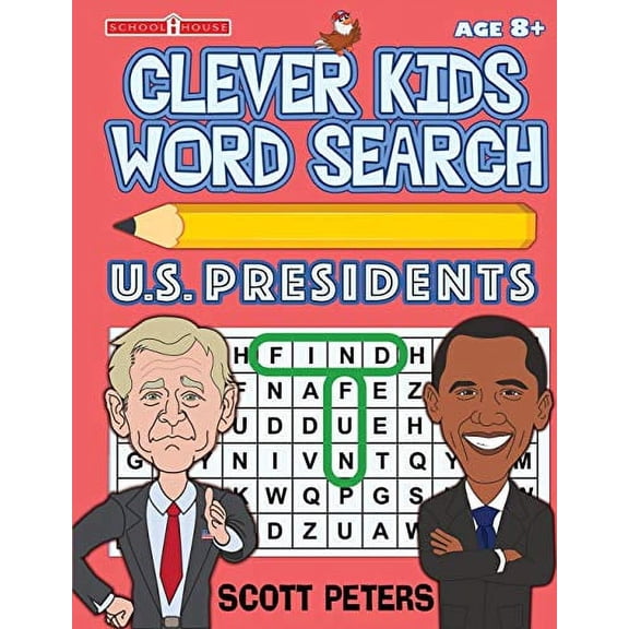 Pre-Owned Clever Kids Word Search: United States Presidents (Play and Learn)