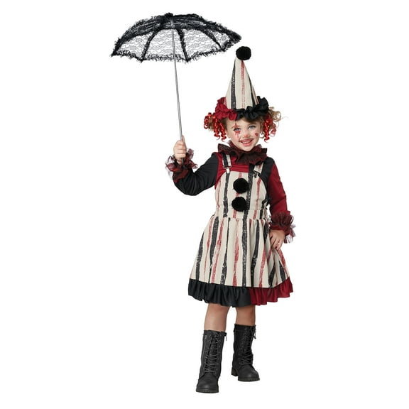Clever Lil' Clown Toddler Costume