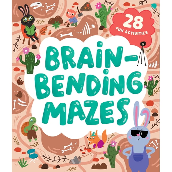 Clever Mazes Brain-Bending Mazes, (Hardcover)