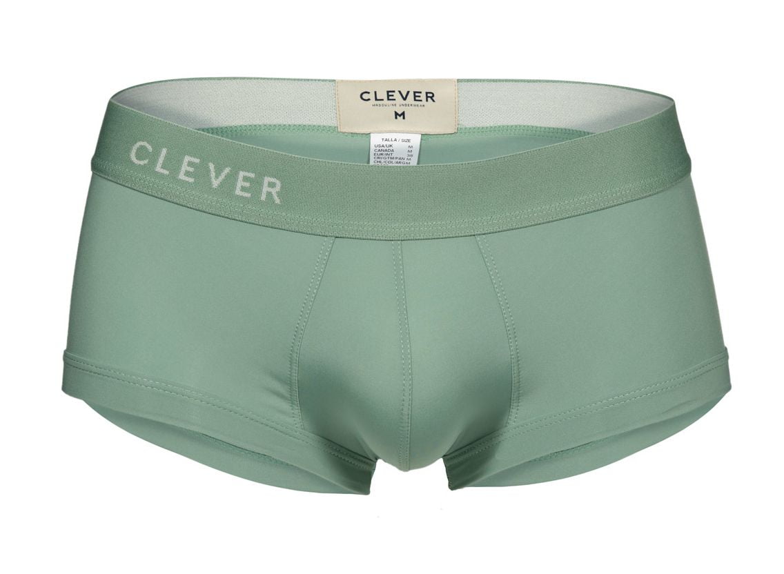 Clever Moda 1306 Tribe Trunks Color Green Size M 