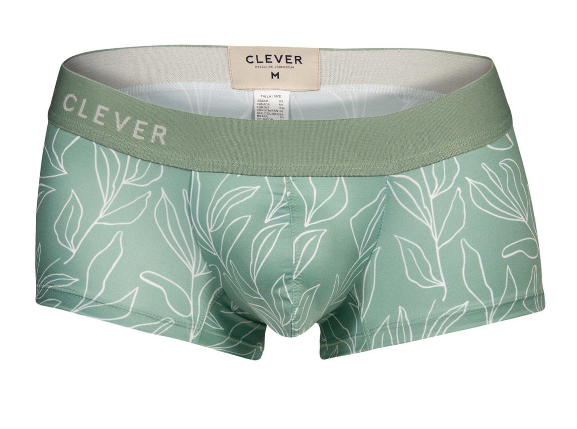 Clever Moda 1320 Creation Trunks Color Green Size M 