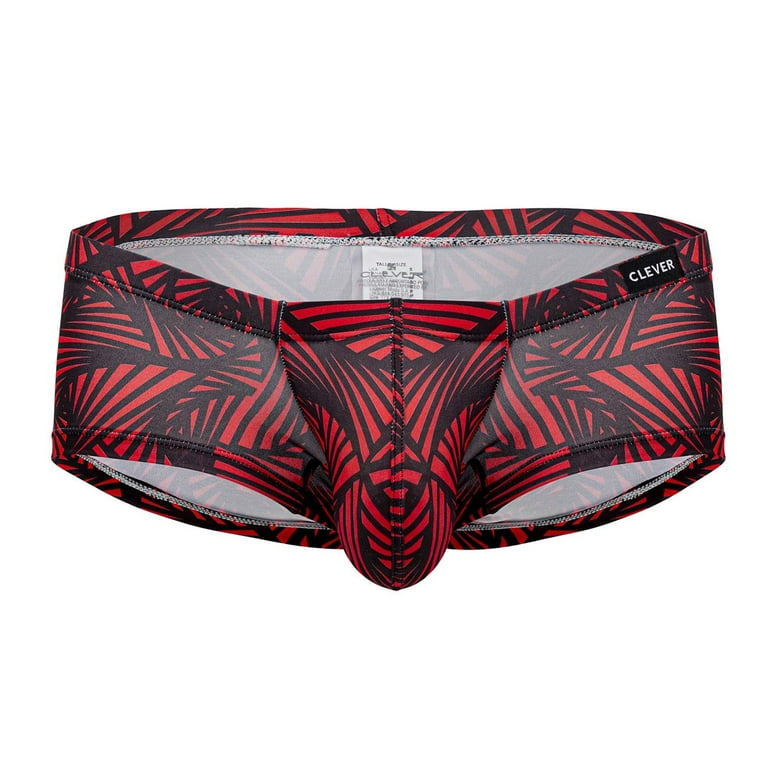 Clever Moda 1413 Flow Trunks Color Red Size S