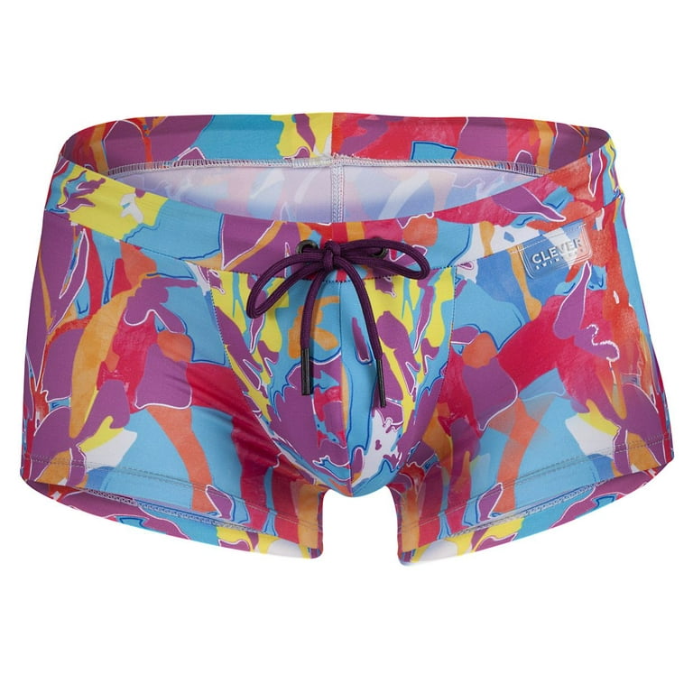 Clever Moda 1520 Baltic Swim Trunks Color Blue Size L Walmart