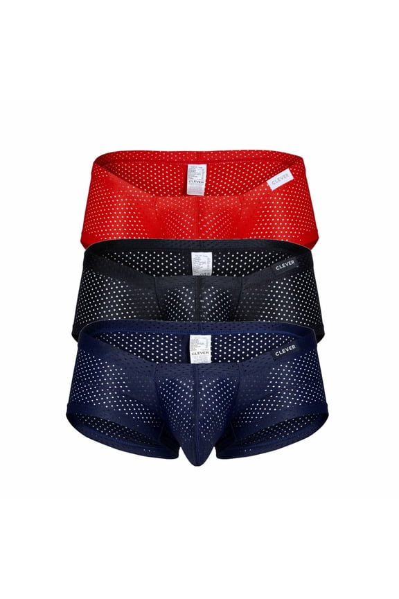 229947 Trunks Color Black-Red-Blue Size S