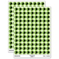thumbnail image 1 of Clever Raven Head 200+ Round Stickers - Light Green - Matte Finish - 0.50" Size, 1 of 3
