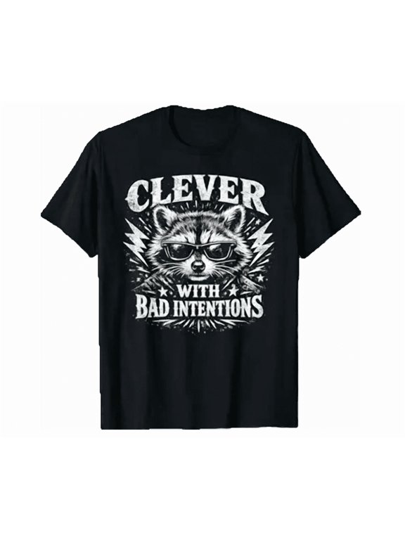 Clever With Bad Intentions Funny Animal Shirt Unisex S-5XL Hot Trending Shirt, Vintage Birthday Gift