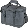 thumbnail image 1 of CleverMade 30 Can Soft-Sided Cooler with Bottle Opener, Gray, 1 of 6