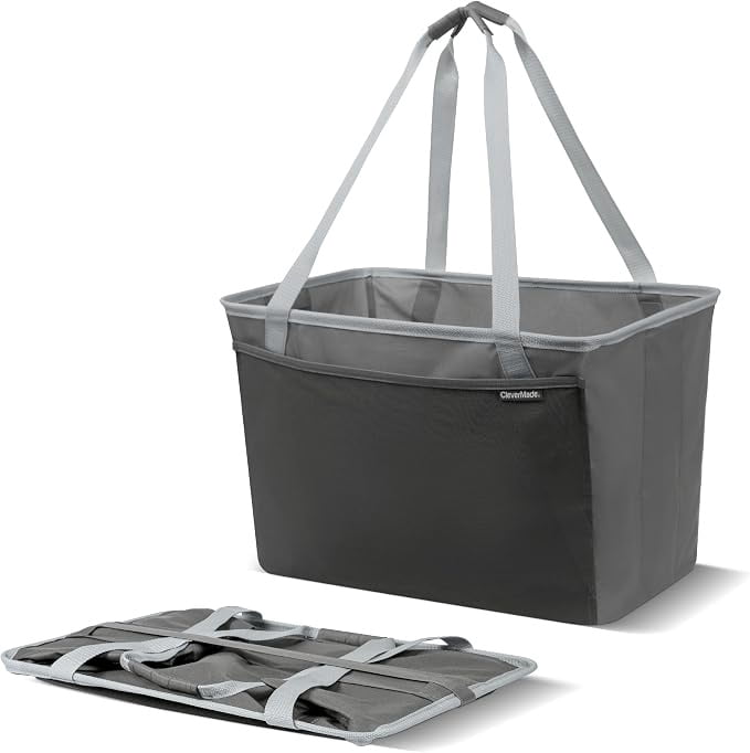 Collapsible Laundry Tote MAX - Shadow Gray/Stone Gray (2PK)