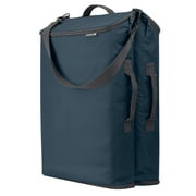 CleverMade Hanging Laundry Hamper Bag, 1 Compartment - Ocean/Charcoal