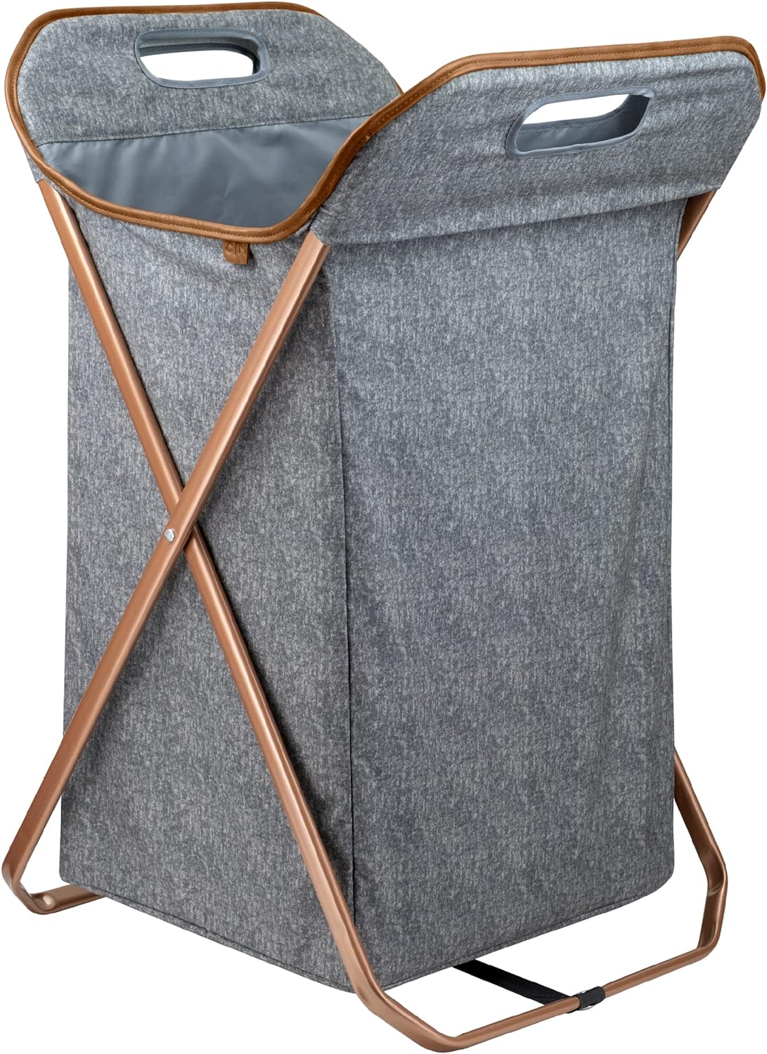 CleverMade Laundry Hamper, XFrame Laundry Basket with Removable Bag
