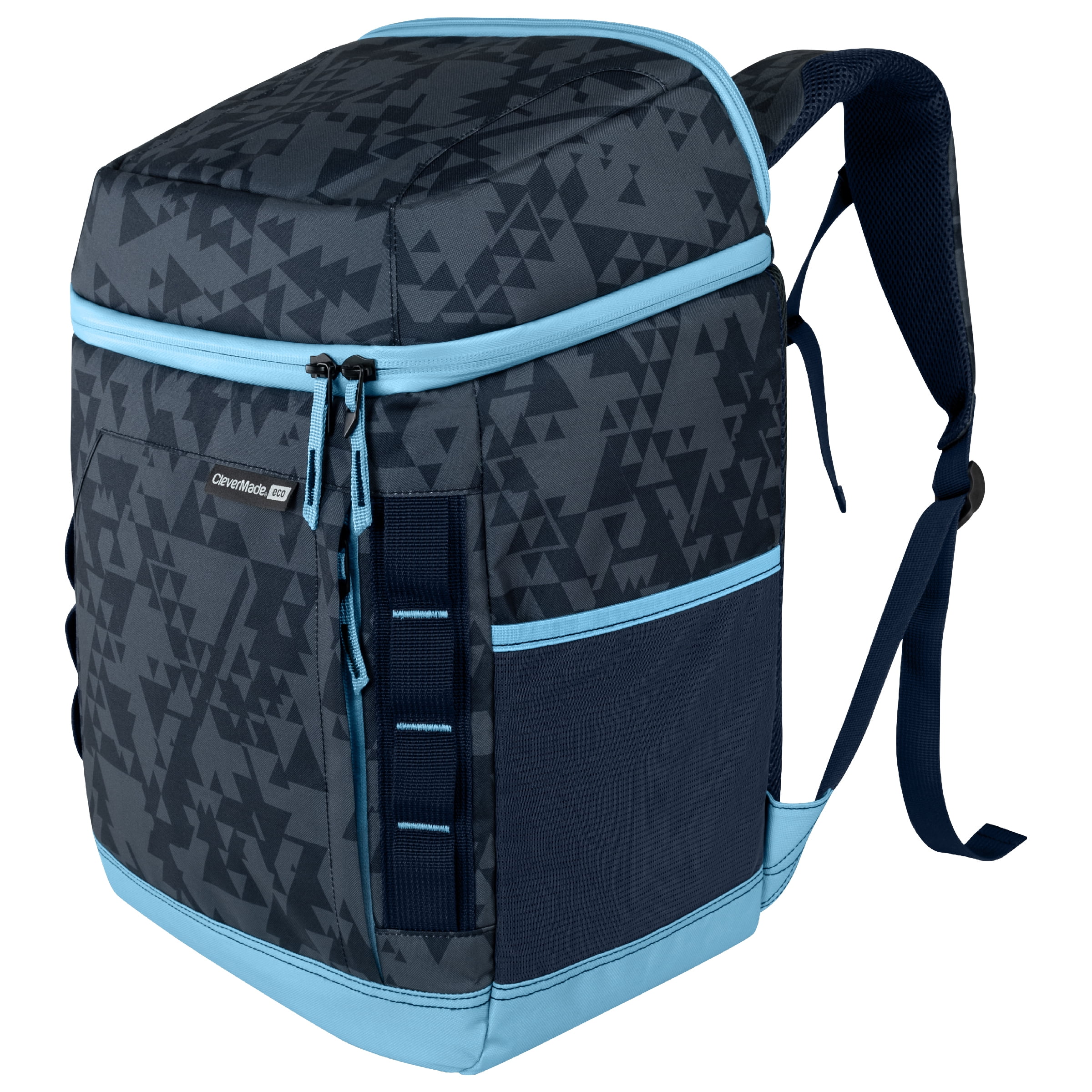CleverMade Pacifica Backpack Cooler, 20 Can, Aquatic