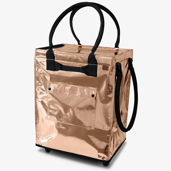 CleverMade Rolling Hauler Tote - 90L - Rose Gold (1PK)