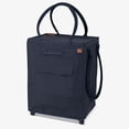 thumbnail image 1 of CleverMade Rolling Tote Cart 90L Collapsible Wheeled Bag, Leeward Navy, 1 of 12