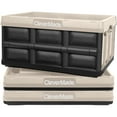 thumbnail image 1 of CleverMade 8 Gal Collapsible Storage Bins, 3PK Plastic Storage Bins - Tan, 1 of 7